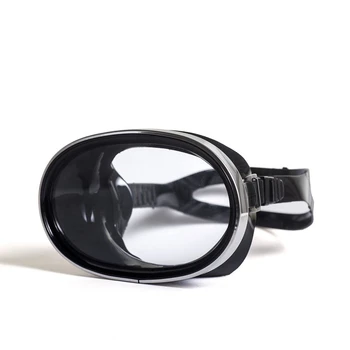 1 парче HD зрително поле Очила за гмуркане Водолазно оборудване Маска Закалено стъкло Рибари Риболов Дълбоко гмуркане