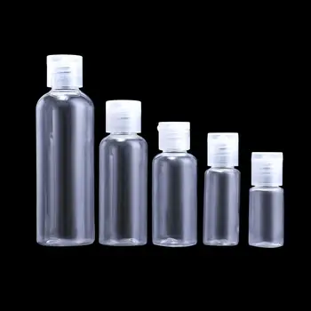 10/20/30/50/100ml бутилки за многократна употреба Пътуване преносими прозрачни пластмасови парфюм бутилка празни малки дозатори за течности