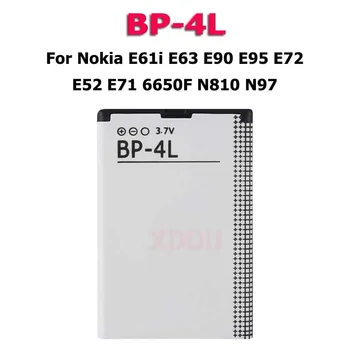100% нов телефон BP-4L батерия за Nokia E61i E63 E90 E95 E72 E52 E71 6650F N810 N97 Batteria В наличност