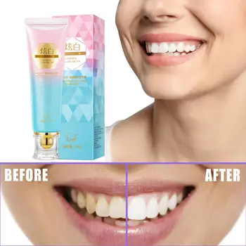 100g никотинамид избелване паста за зъби петна от зъбен камък отстраняване свеж дъх устна хигиена паста за зъби за избелване на зъби Clean S1R5