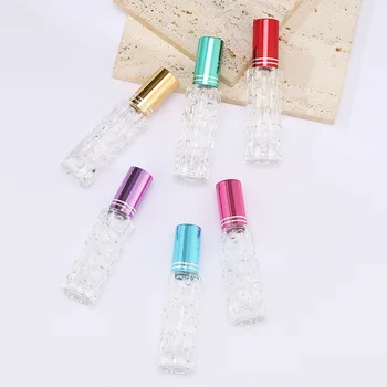 10ml Clear Color Glass Spray Bottle Portable Refillable Perfume Bottles Cosmetic Container Empty Spray Atomizer Travel Dispenser