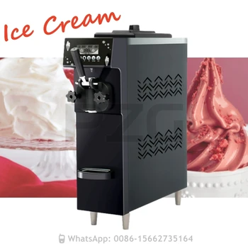 12L / H Сладолед Мини малка чаша Италиански Softy Soft Сервирайте Машина за сладолед Производител Цени Начало Употреба Домашно Китай Сладолед Осъществяване M