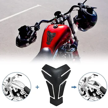 1pc 3D мотоциклет резервоар подложка протектор случай стикер газьол гориво Decal мотоциклет стикер за Honda Suzuki Kawasaki Victory Ducati