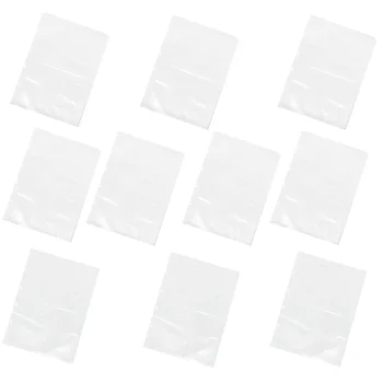 40Pcs Прозрачни протектори за листове Чанти за папки с файлове Изчистване на папки с документи Папки с файлове Листови ръкави
