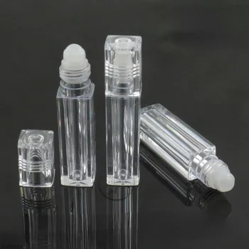 6.5ml Square Lip Gloss Oil Roll On Bottle Portable Empty Refillable Makeup Container Tube Флакони на едро дропшипинг