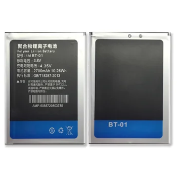 BT-01 За THL T100S Резервна батерия BT01 за THL T100 T11 DNS S5008 Batterie Замяна BT 01 Части за мобилни телефони Bateria ACCU