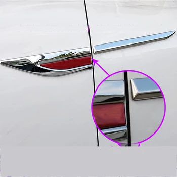 Car Leaf Board Side Label Cover Side Leaf Plate Декорация Пайети Аксесоари за кола за Honda CRV CR-V 2018 2019 2020 2021 2022