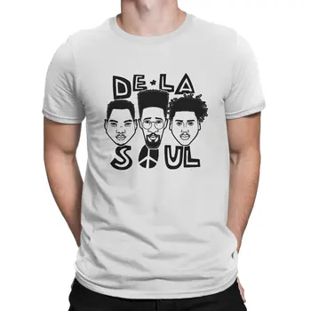Dave Jolicoeur De La Soul тениска мъже американски хип-хоп групи реколта 100% памук тениска кръгла яка къс ръкав T риза