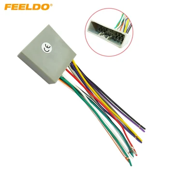 FEELDO Car Radio Audio Stereo Wire Harness адаптер за Honda 06-08 / Civic / Fit / CRV / ACURA #MX2956
