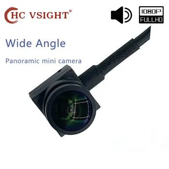 Full HD360 Панорамна широкоъгълна 180 градусова камера за рибешко око Микро размер 1080P Type-C камера Мини компютър Поддръжка на уеб камера OTG с аудио