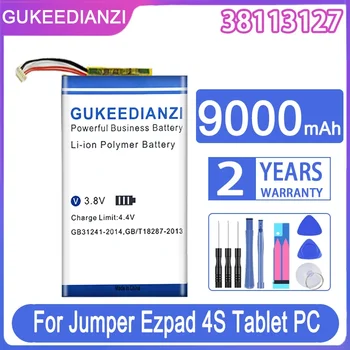 GUKEEDIANZI Резервна батерия 38113127 (5 линии) 9000mAh за джъмпер Ezpad 4S таблетни батерии