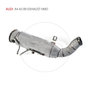 HMD изпускателна система от неръждаема стомана Даунпайп с висока производителност на потока за Audi A4 A5 B9