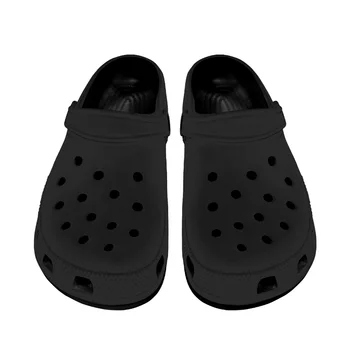 HOMDOW Персонализирани обувки за дупки за жени Меки сандали печат при поискване плажни чехли Персонализиран дизайн / лого / картина Унисекс сабо