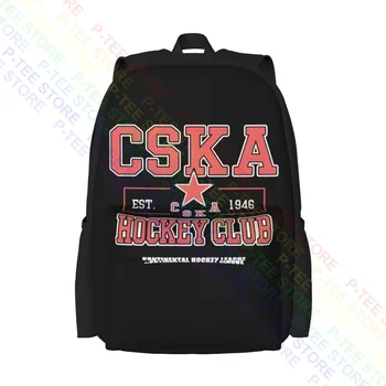 Hc Cska Москва Руски хокеен клуб Раница с голям капацитет Най-новата чанта за обувки Чанта за съхранение Дрехи Раници