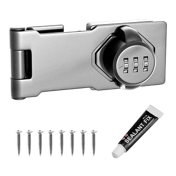 Hot Household Cabinet Password Locks, Cabinet Door Combination Lock, Door Lock Clip Door Cabinet, Privacy Lock