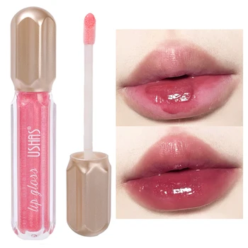 Mirror Pearlescent Lip Gloss Waterproof Lasting Moisturizing Lipstick Shine Glitter Diamond Lip Gloss Korean Makeup Cosmetics