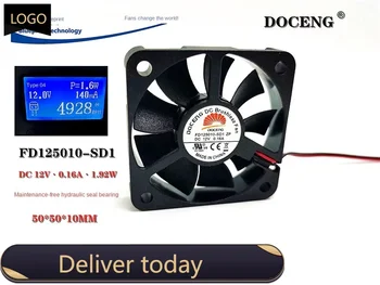 New Doceng Fd125010-sd1 5010 12v0.16a батерия кола 5cm хидравлично охлаждане вентилатор 50 * 50 * 10MM