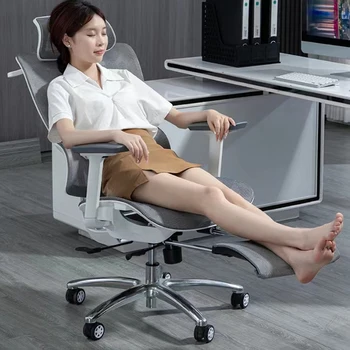 Nordic изпълнителен офис стол ергономичен дизайн организатор фризьорски работен стол професионален етаж Cadeira геймър мебели за дома