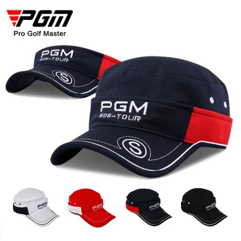 PGM мъже дишаща бързо суха слънчева козирка слънцезащитен крем голф шапка мъжка мода бродерия голф шапки против пот спортни шапки