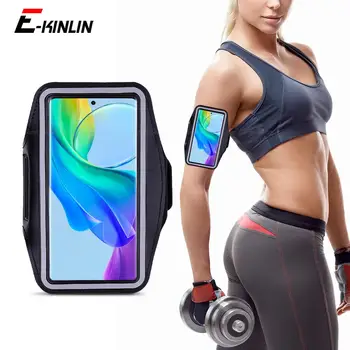 Running Gym Sports Workout Arm Band Case For Vivo V29 V29e Lite Pro 5G телефон притежателя чанта торбичка капак