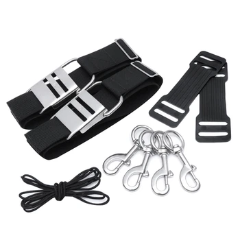 Scuba Diving Heavy Duty Technical Diving Sidemount Tank Strap BCD Without Backplate Scuba Diving Accessories
