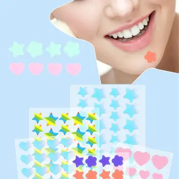 Star Acne Pimple Patch Colorful Star Shaped Acne Absorbing Cover Patch, Invisible Hydrocolloid Acne Patches For Face Acne Dots