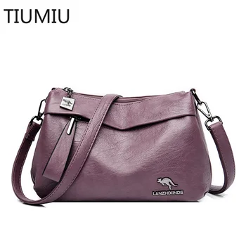 TIUMIU Нови 5 цветни луксозни дамски чанти за рамо Висококачествени кожени чанти Дизайнерска марка Дамски чанти за жени 2022 Феминина