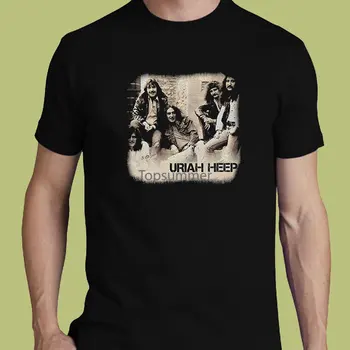 Uriah Heep Tee Mick Box S-3Xl тениска Progressive Rock Band The Gods тениска Summer Novelty Cartoon T Shirt