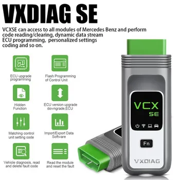 VXDIAG VCX SE За Mercedes Benz V2022 Поддръжка на офлайн кодиране и Doip Open Donet лиценз безплатно