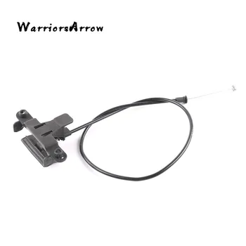 WarriorsArrow Hood Safety Catch Pull дръжка с кабел за BMW E70 E71 X5 X6 2007 2008 2009 2010 2011 2012 2013 2014 51237164798