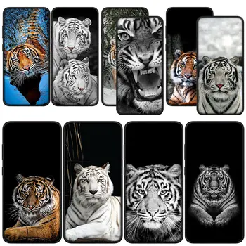 Wild The Tiger Animal Cover Калъф за телефон за Realme C2 C3 C12 C25 C15 C21Y C25Y C21 C11 C31 C30 C33 C35 C55 5 5I 6 6i 8 корпус