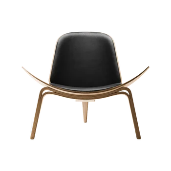 Wingback офис хол стол луксозни дървени скандинавски дизайн хол столове модерни възрастни шезлонги салон дома мебели