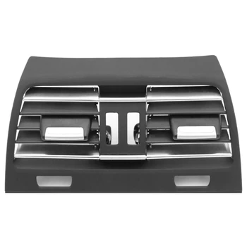 Автомобилна задна централна конзола Вентилационен панел Изходна решетка Капак Свеж AC капак на вентилационната решетка за BMW F01 F02 750I 750Li 2009-2015
