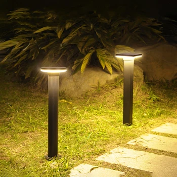 Външен водоустойчив IP65 10W LED лампа за косене на трева 30CM 60CM нов стил алуминиев стълб градина пътека площад пейзаж тревата светлини AC85-265V
