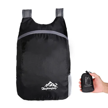 Външна раница Лека опаковка Сгъваема ултралека раница Пътуване Daypack чанта Sports Daypack Мъже Жени Пазарска чанта