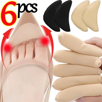 Гъба за поставяне на предния крак Подложки за жени Регулиране Намаляване на размера на обувките Облекчаване на болката Стелки за пълнене с висок ток Преден крак Toe Plug възглавница