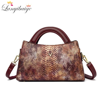 Дамска мода голям капацитет чанта луксозен дизайнер Crossbody чанта високо качество кожа реколта чанти подходящ за жени Bolsos