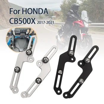 За HONDA CB500X CB 500X 2013 2014 2015 2016 Регулатори на предното стъкло на мотоциклети CNC алуминиева скоба за предното стъкло