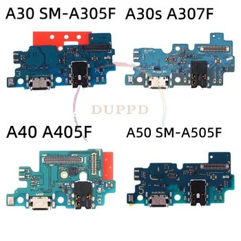 За Samsung Galaxy A30 SM-A305F A30S SM-A307F A40 SM-A405F A50 A505F USB зарядно устройство за зареждане на борда Dock порт конектор Flex кабел