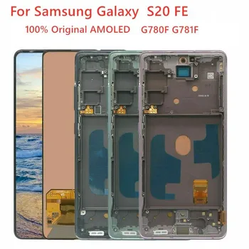 За Samsung Galaxy S20 Fan Edition G780F G781F S20 FE 5G S20 Lite LCD дисплей със сензорен екран