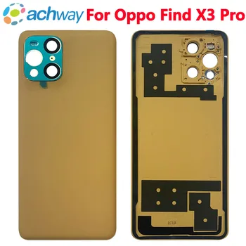 Капак на батерията за Oppo Намерете X3 Pro Замяна на задния капак за Oppo Намерете X3 Pro Обратно корпус Калъф за батерия CPH2173