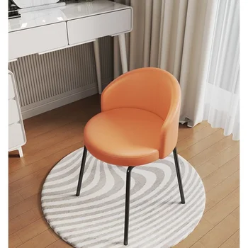Козметични столове домакинство Nordic луксозни в свободното време трапезни столове модерен минималистичен нокти облегалка стол стол табуретка Обзавеждане