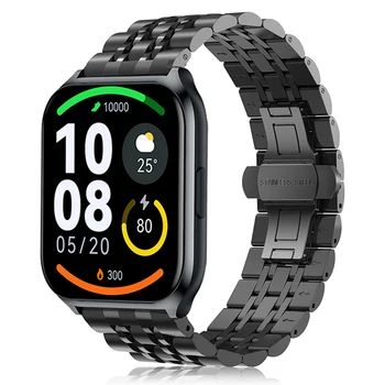Метална гривна за HAYLOU Watch 2 Pro Smartwatch каишка за Haylou Watch S8 неръждаема стомана Watchband haylou solar lite маншет