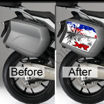 Мотоциклет стикери стикери обтекател обтекател емблема лого резервоар подложка багажника багаж случаи Panniers за BMW F900XR S1000XR 900 S 1000 XR