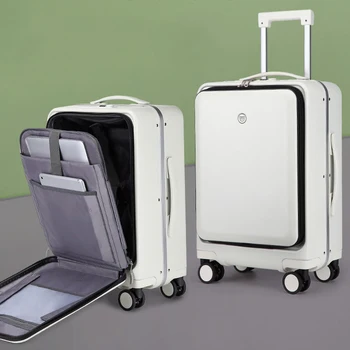 Нов многофункционален багаж универсално колело дръпнете прът пътуване кутия алуминиева рамка куфар многофункционална комбинация кутия