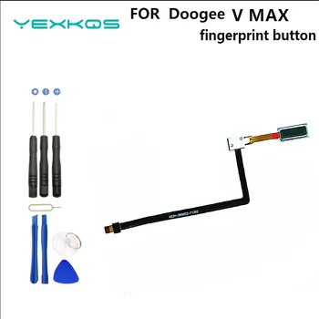 Нов оригинален Doogee VMax мобилен телефон пръстов отпечатък Home бутон компоненти сензор Flex кабел ремонт аксесоари за V Max