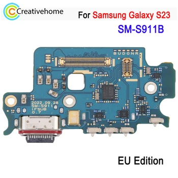 Оригинален порт за зареждане за Samsung Galaxy S23 SM-S911B EU Edition Телефон USB зареждане док резервна част