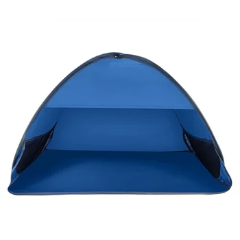 Открит плаж облегалка за глава сенник палатка UV защита Sunshelter автоматично отворен преносим къмпинг сенник палатка за възрастни деца