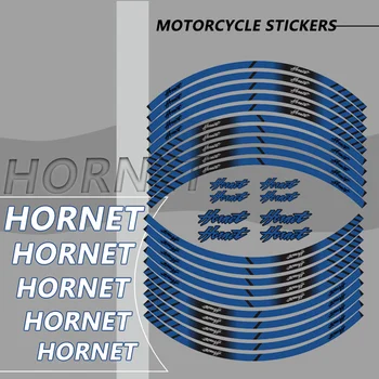 Предна задна гума отразяващи декоративни стикери за Honda Hornet CB919 CB900F CB599 CB750 HORNET мотоциклет колело стикер