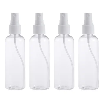 Спрей бутилки Компактна непропусклива бутилка за пътуване спрей за съхранение на вода Essence Oil4Pcs